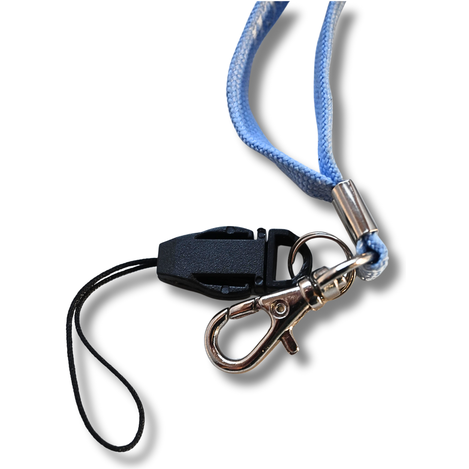 Schlüsselband „Ich liebe dich“ – hellblau – Bild 3