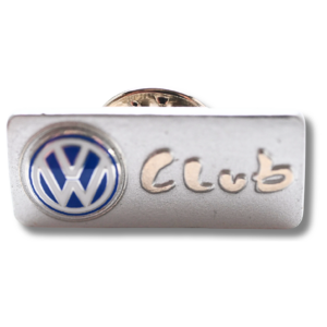 VW Club Pin – Volkswagen Logo Anstecker, rechteckig