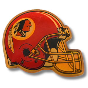 Washington Redskins NFL Helm Pin