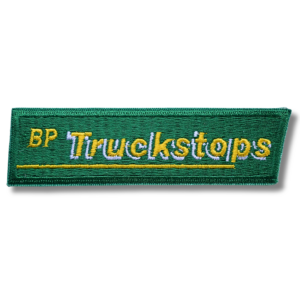 BP Truckstops Aufnäher – Patch Grün/Gelb