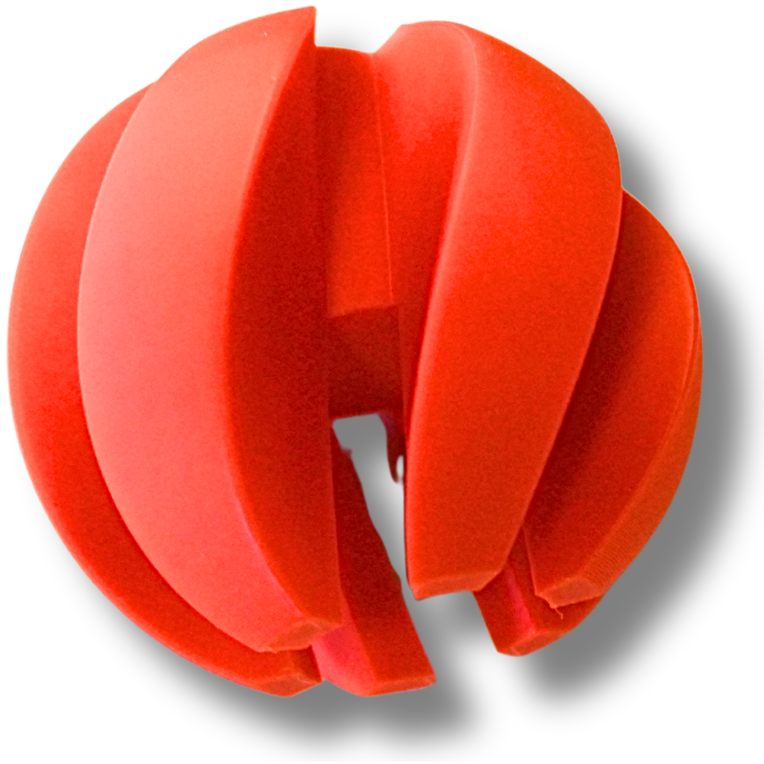 Fidget Kugel – 3D-Druck Anti-Stress-Tool orange, sensorisch – Bild 2