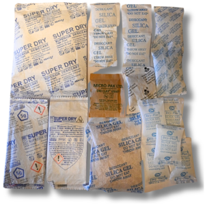 Silica-Gel-Beutel / Trocknungsbeutel Set