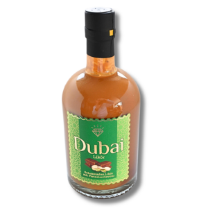 Dubai Schokoladen Likör mit Pistazienflavour 0,5 Liter 16 % Vol.