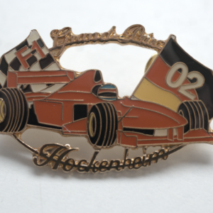 Grand Prix F1 Hockenheim 2002 Pin-Formel-1-Rennwagen mit Streckenmotiv