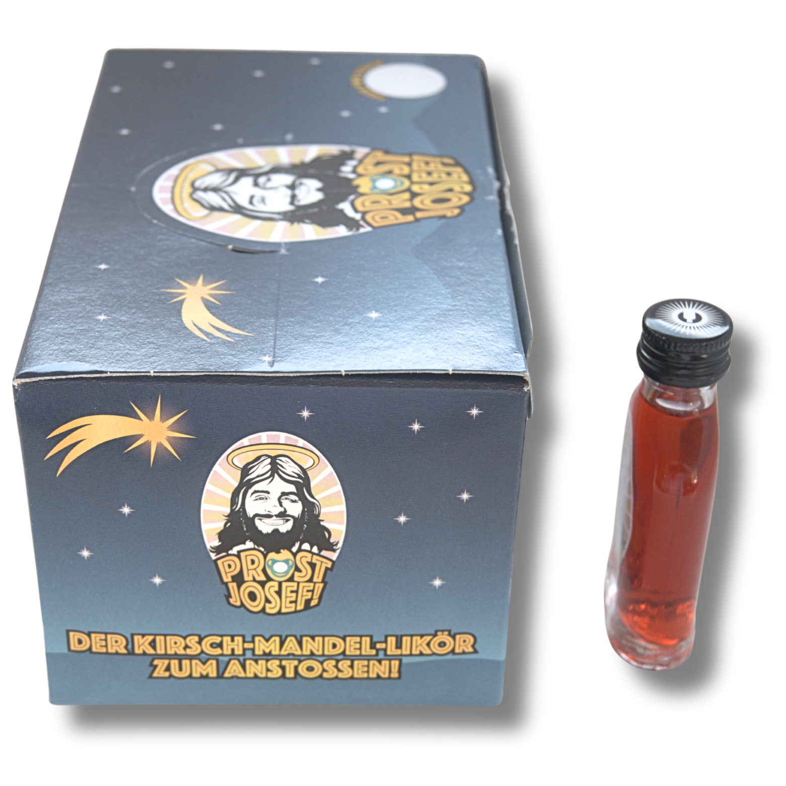 Prost Josef Kirsch Mandel Likör ( 20 x 0,02 Liter in Box) – Bild 3