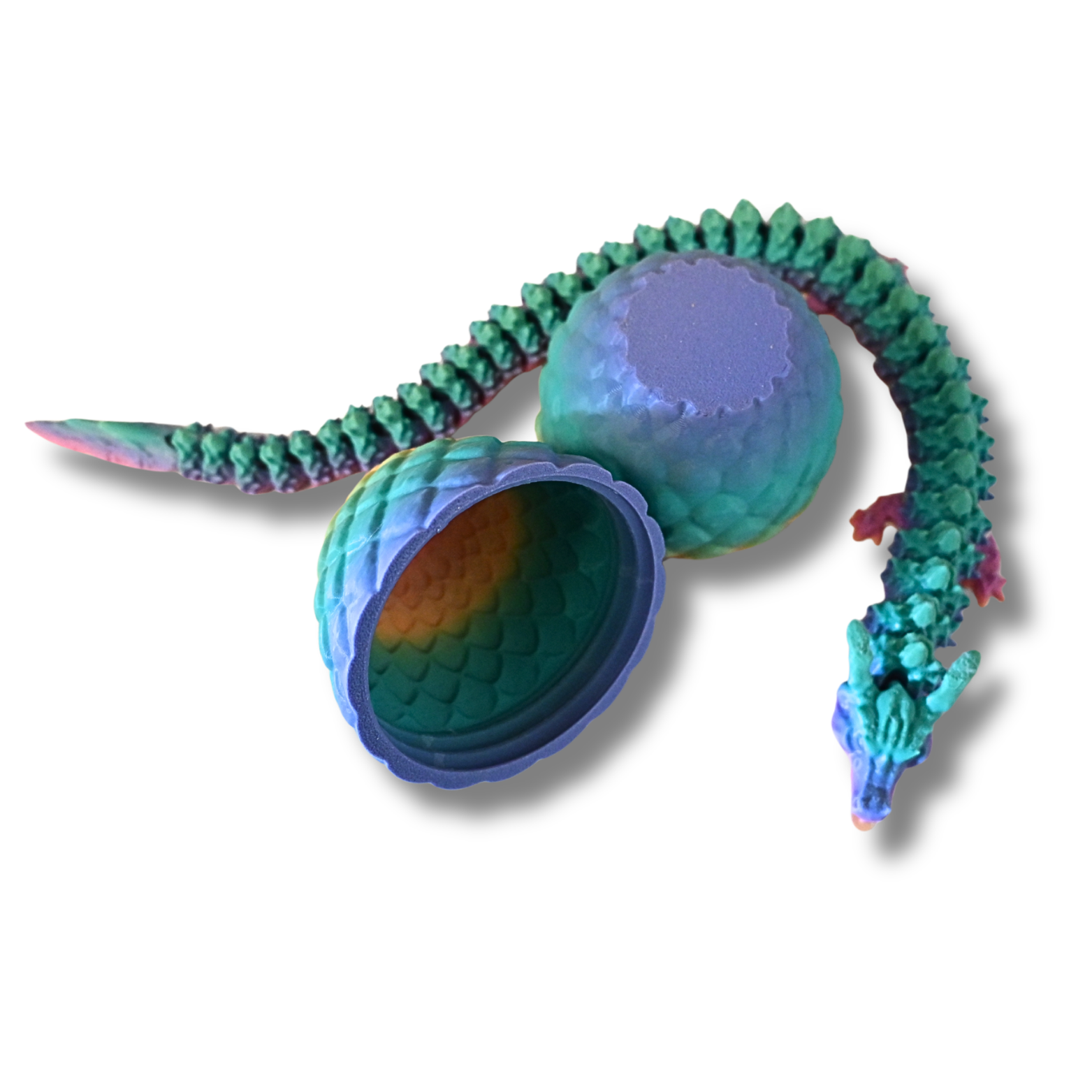 Fidget Drache & Drachenei als 2er Set ( Bunt) – Bild 4