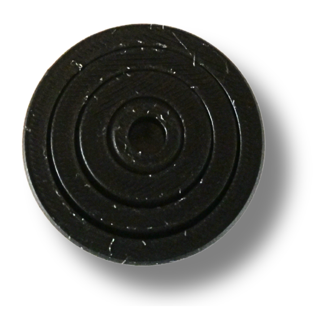 Fidget Spiralring Schwarz Klein aus PLA in verschiedenen Farben