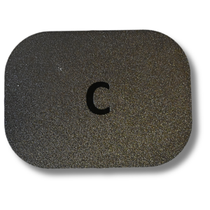 Aufbewahrungsbox mit Deckel für C Batterien 3D Druck, Schwarz