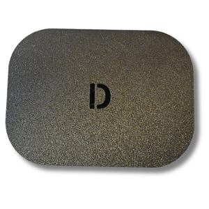 Aufbewahrungsbox mit Deckel für D Batterien 3D Druck, Schwarz