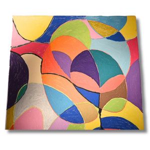 Original Acrylgemälde auf Leinwand Nr: 261 – „Zwischen Wachstum und Farben“ (2026)