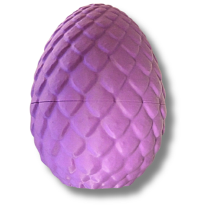 Drachenei, Aufschraubbar, Lila, B.Ware ( schließt nicht richtig)