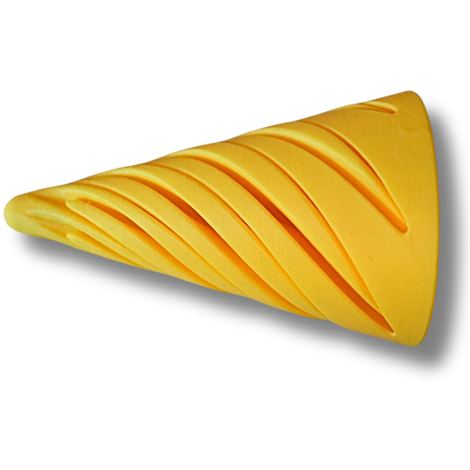 Fidget Spiral Gelb Klein – Bild 4