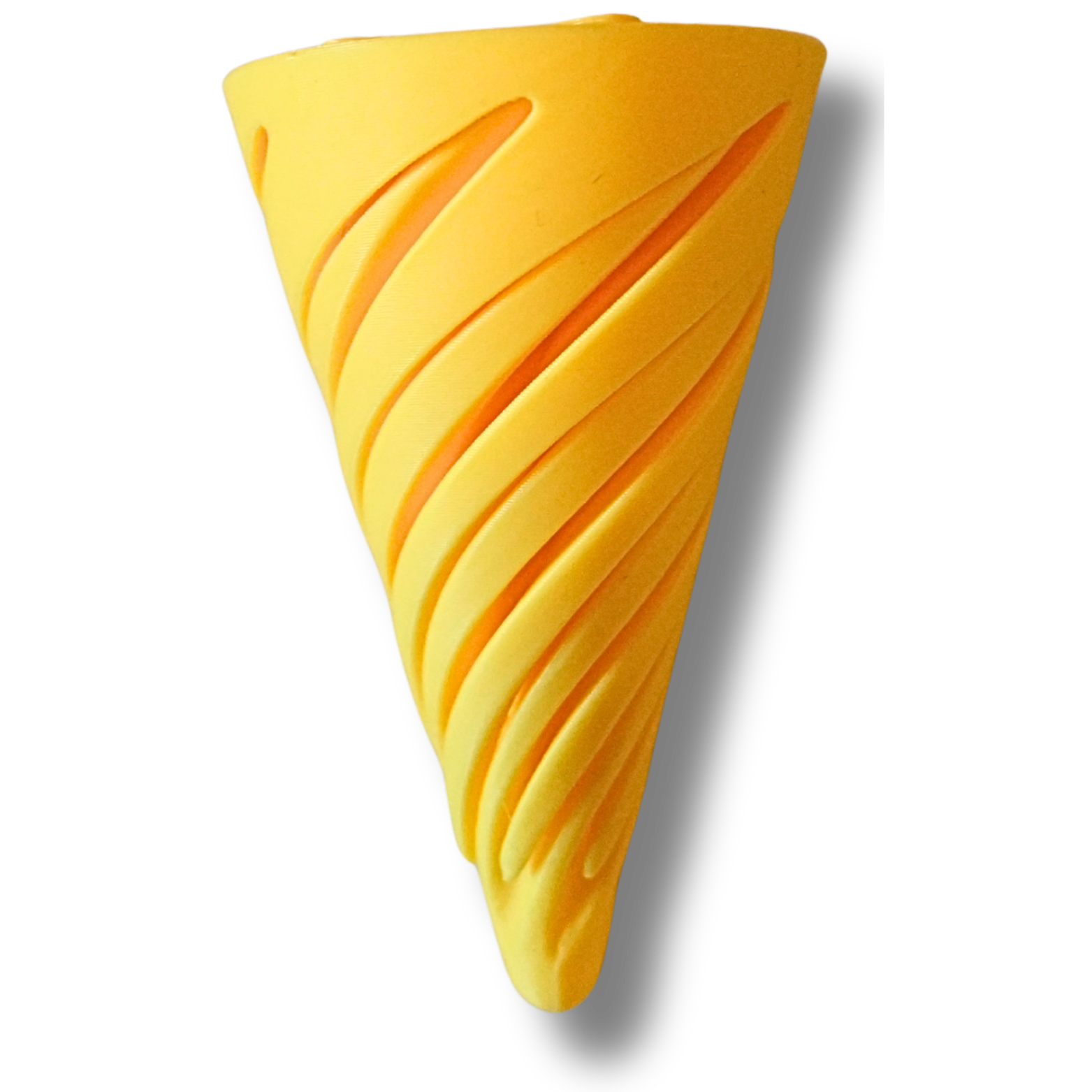 Fidget Spiral Gelb Klein – Bild 5