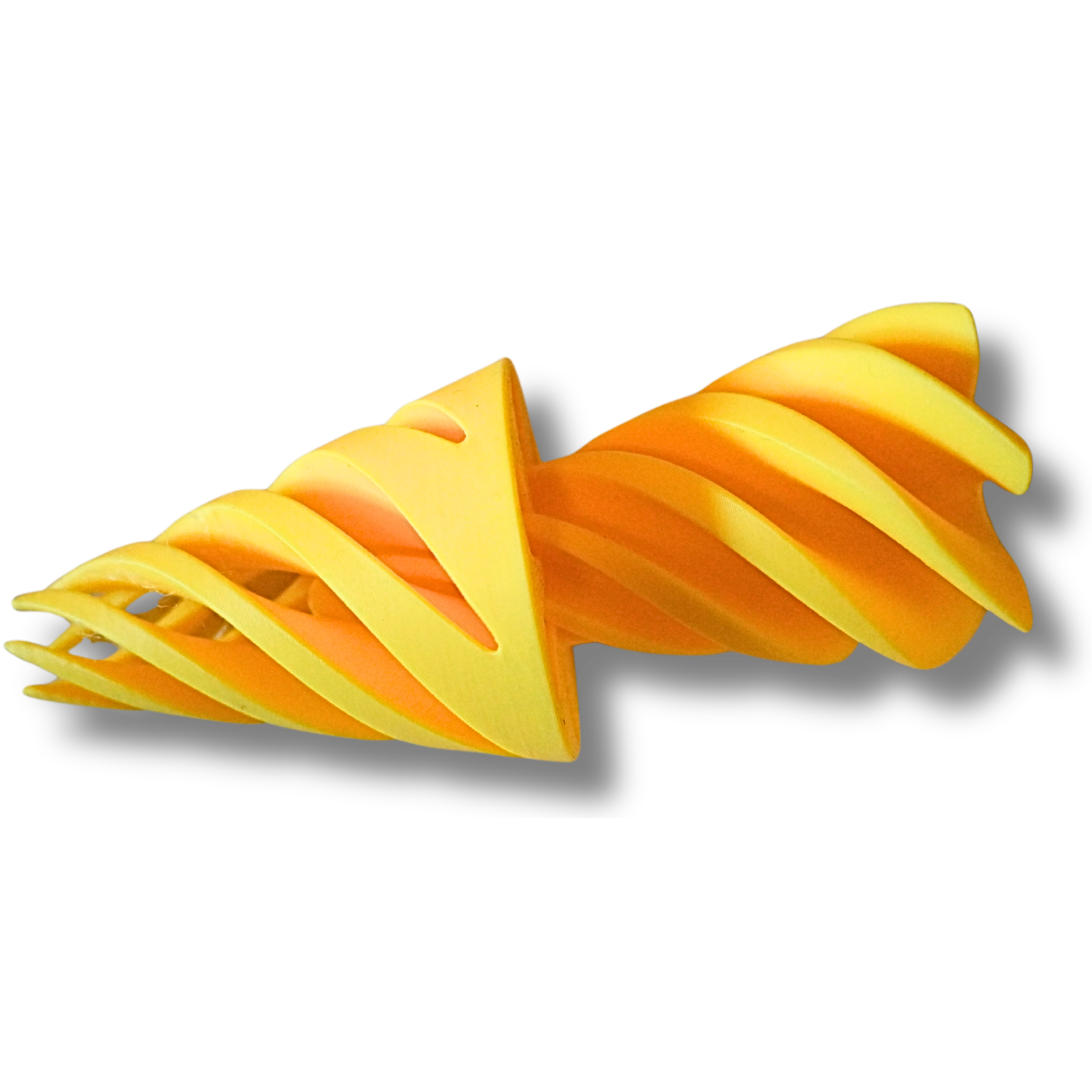 Fidget Spiral Gelb Klein – Bild 8