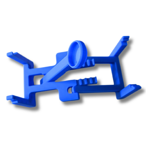 Fidget Katapult 3D Druck in Blau