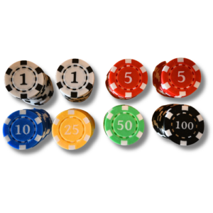 96 Poker Chips 3D Druck