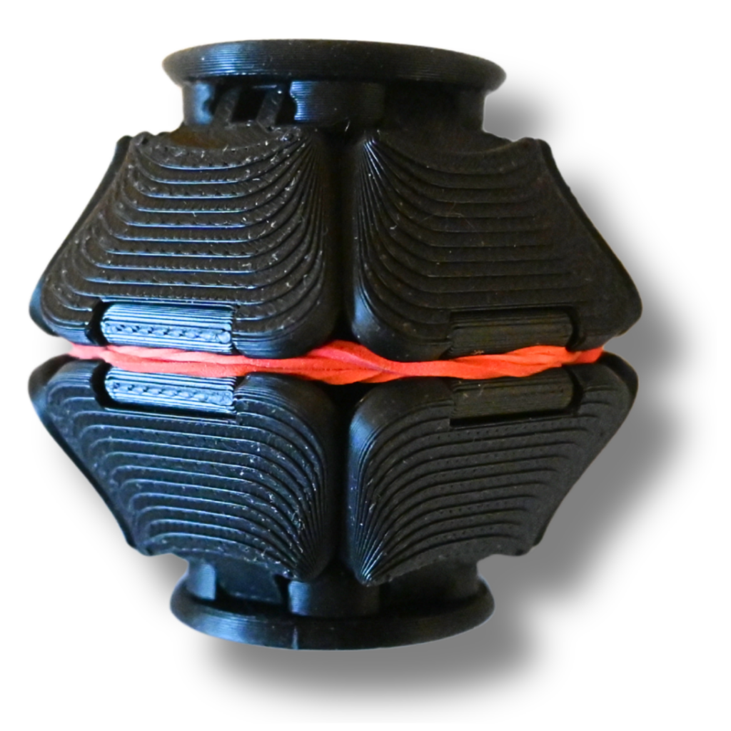 Fidget Squeezer 3D Druck aus PLA in verschiedenen Farben ( beweglich)