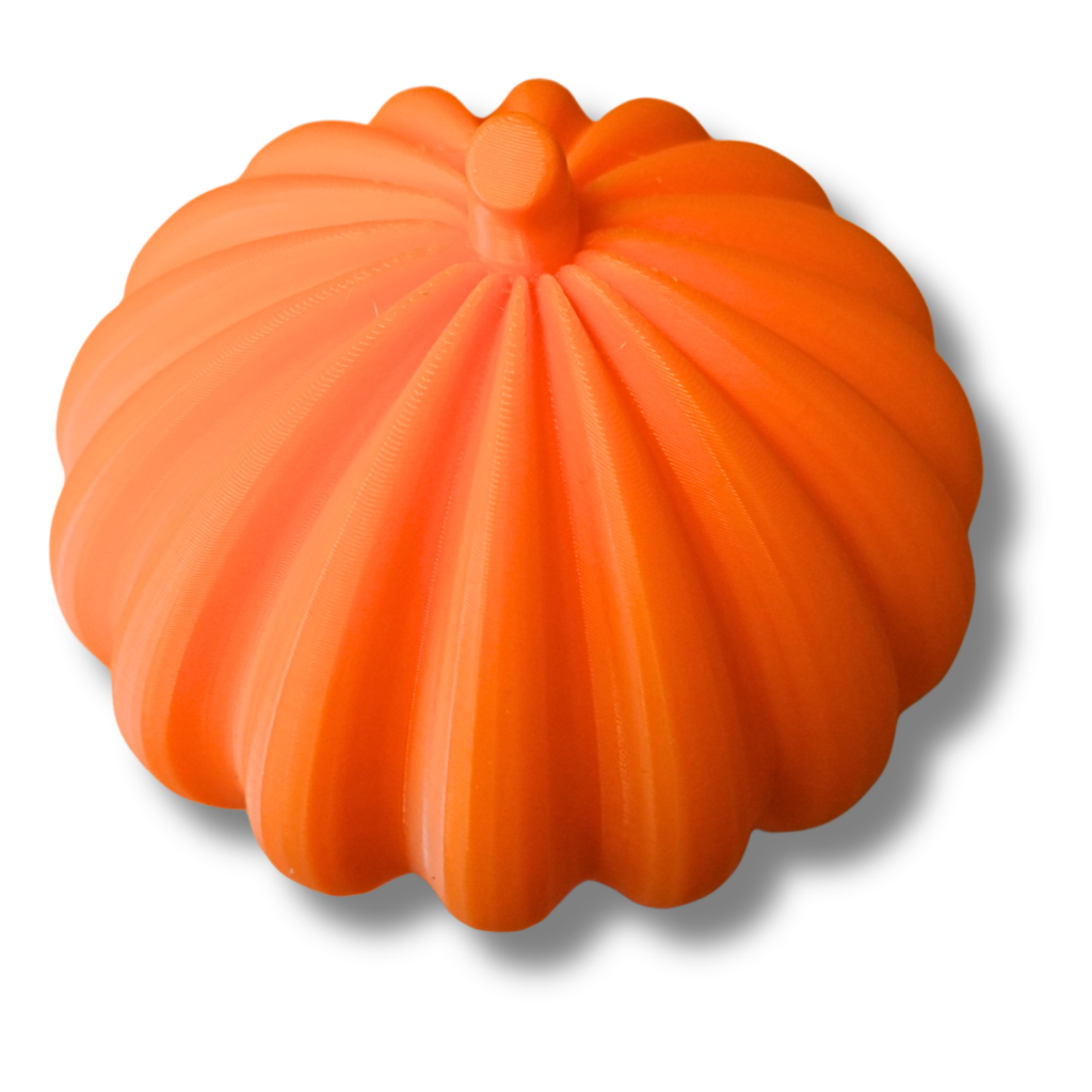 3D Druck Kürbis aus PLA in verschiedenen Farben