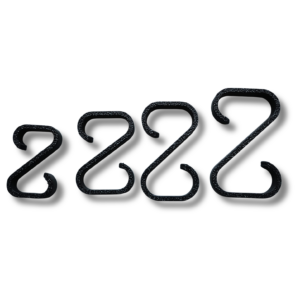 3D Druck Kabelhalter (Set mit 4 Klammern) aus PLA in verschiedenen Farben
