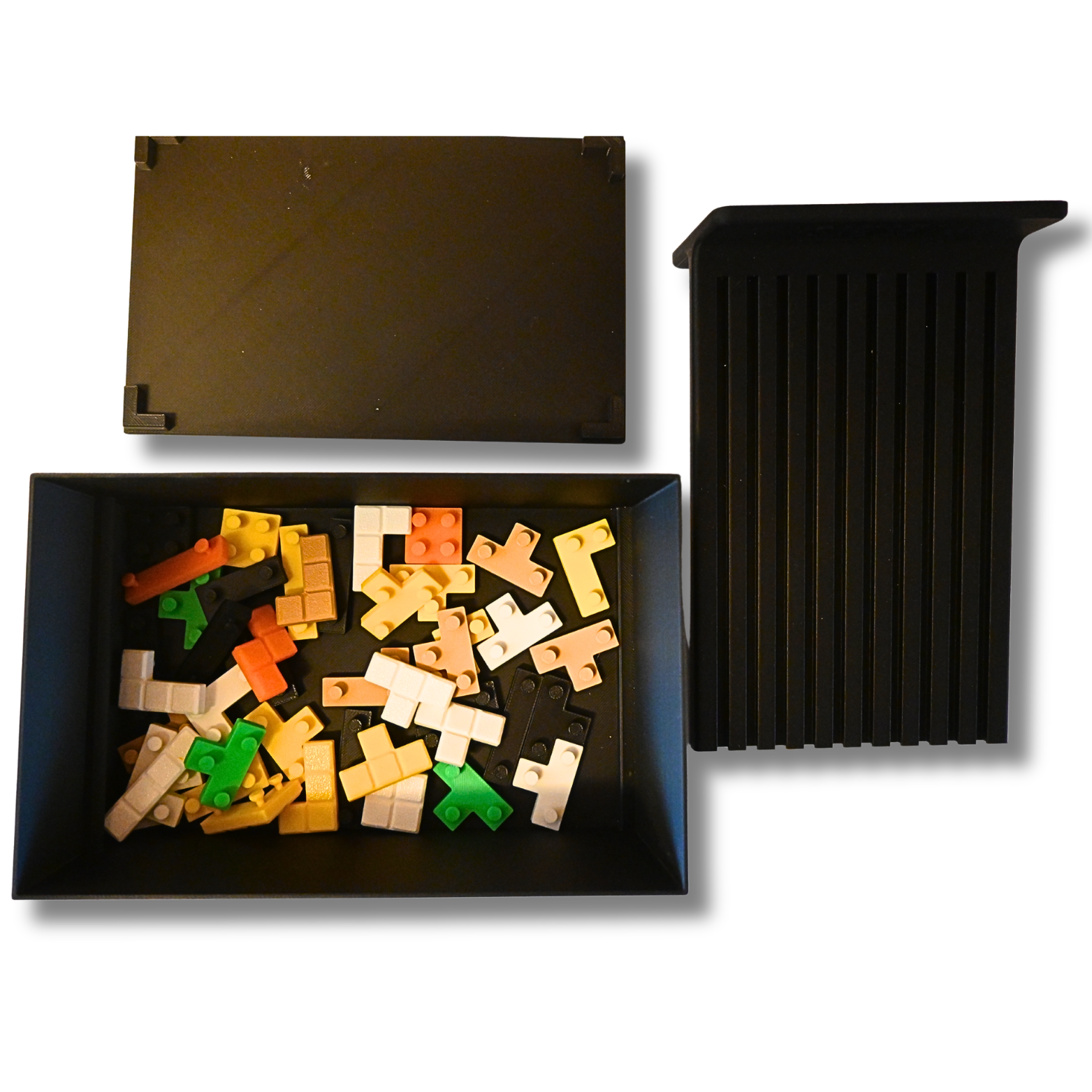 3D Druck Tetris aus PLA in verschiedenen Farben – Bild 2
