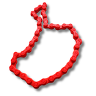 Fidget Kette, ganz Groß – 3D-Druck Anti-Stress-Spielzeug, flexibel, sensorisch aus PLA in verschiedenen Farben